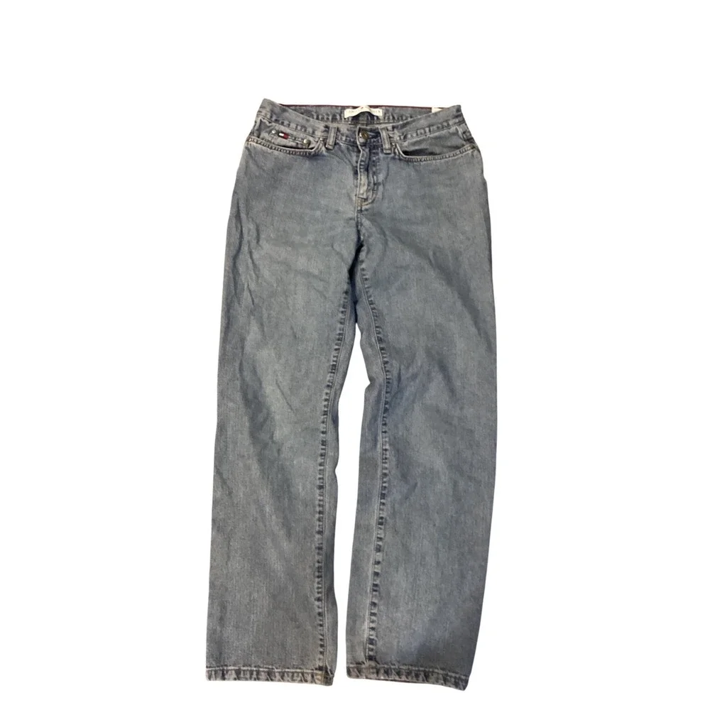 Tommy Hilfiger Women Jeans Light Wash‎ Straight Leg Size 4